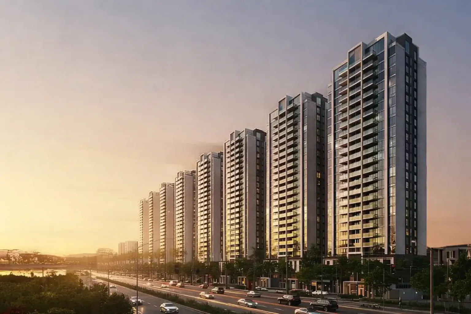 Luxury Apartment Building